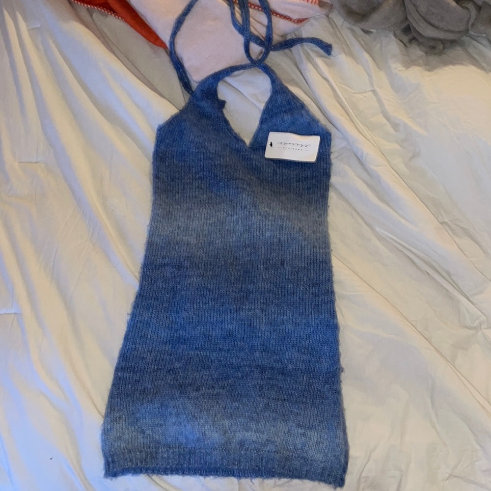 Halter mini dress brand new